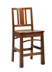 Amish Blakely 30"H Bar Chair (Seat Height)