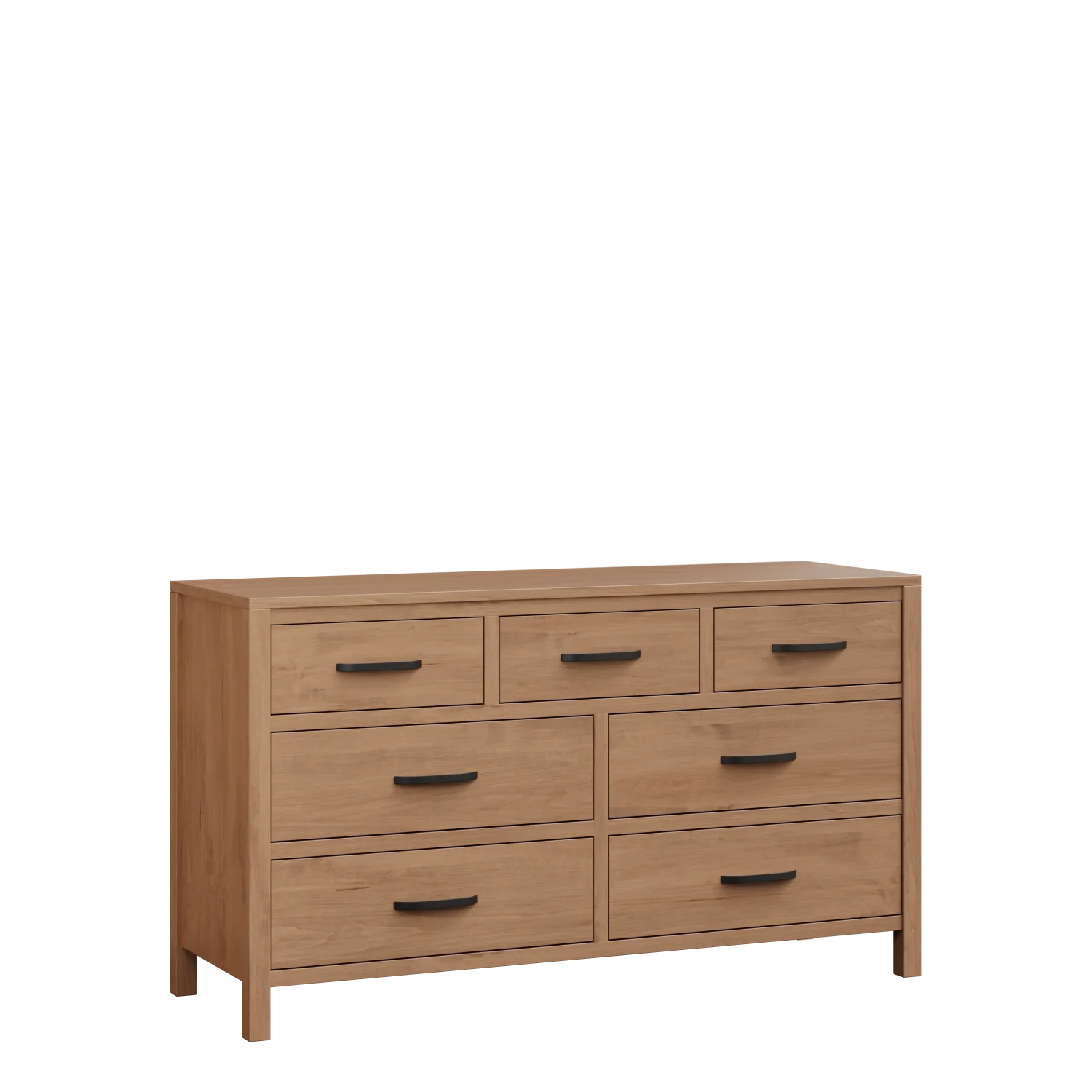 Amish Amanda Solid Hardwood Bedroom 7-Drawer Dresser