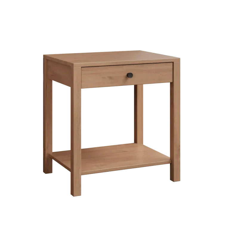Amish Amanda Solid Hardwood Bedroom 1-Drawer Nightstand