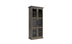 Amish Santorini Solid Hardwood Curio Cabinet
