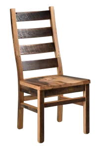 Amish Ladderback Solid Hardwood Dining Side Chair