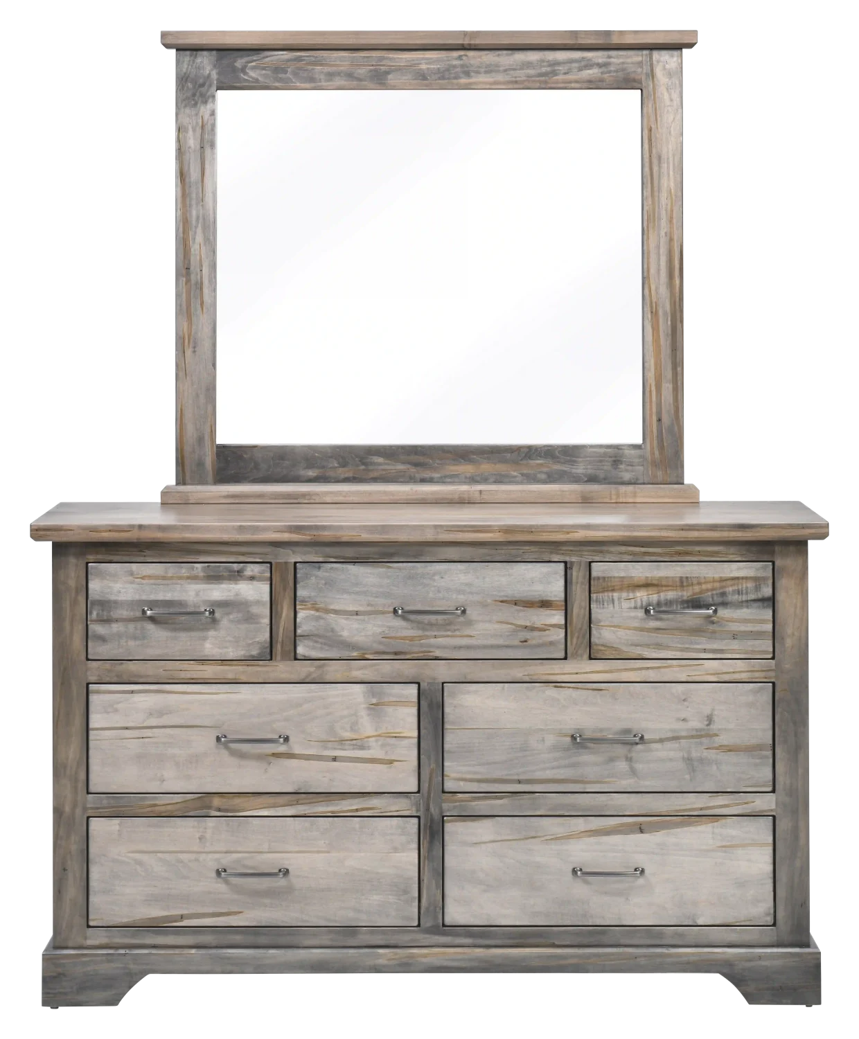 Amish Kimberley Solid Hardwood Bedroom 7-Drawer Dresser Only
