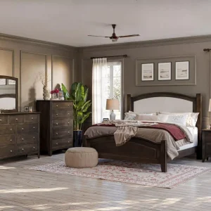 Carlston Royal Fabric Bed