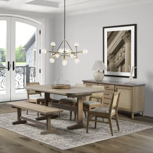 Amish Provence Solid Hardwood Dining Table