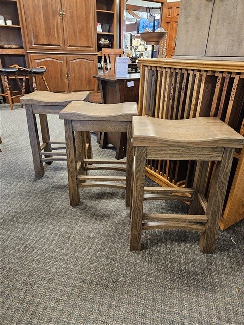 3 Blakely Mission Stools
