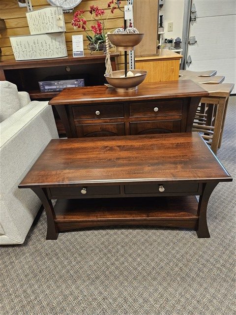 Valencia Coffee Table & Closed Sofa Table