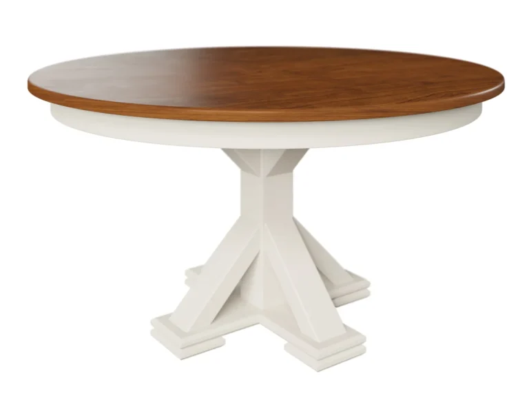 Amish Glendale Round Pedestal Table
