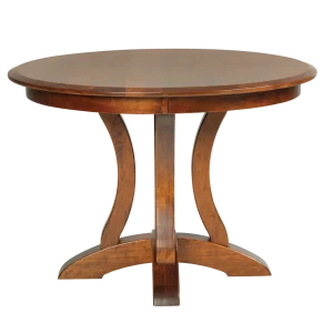 Amish Porter Round Pedestal Table