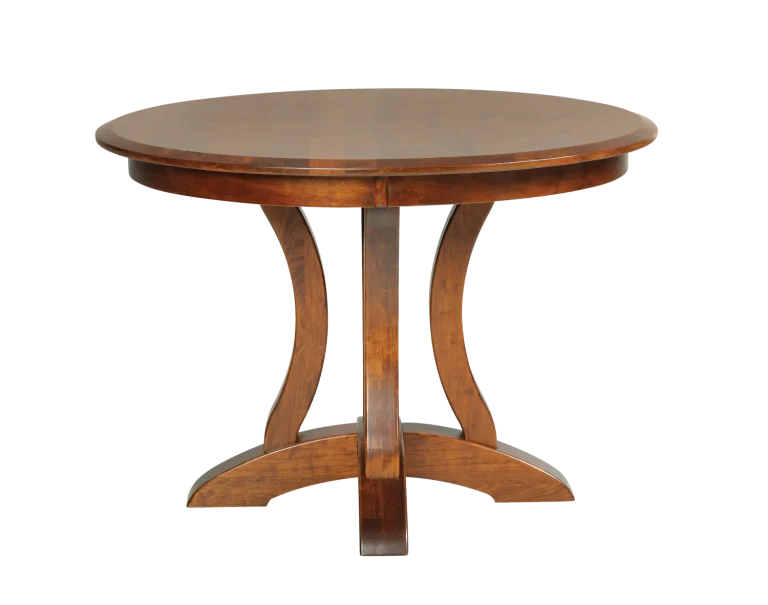 Amish Porter Round Pedestal Table