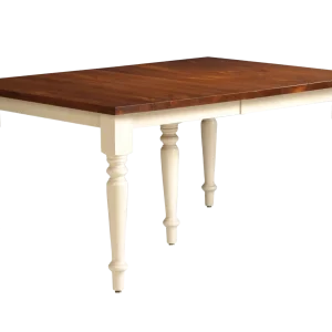 Amish Addison Two-Tone Leg Table