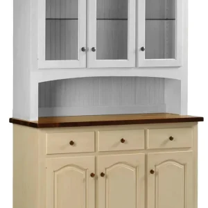 Amish Addison 2 Door Hutch, Base Only