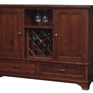 Amish Arlington Wine Cabinet