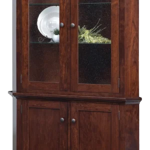 Amish Arlington Corner Hutch, Base Only