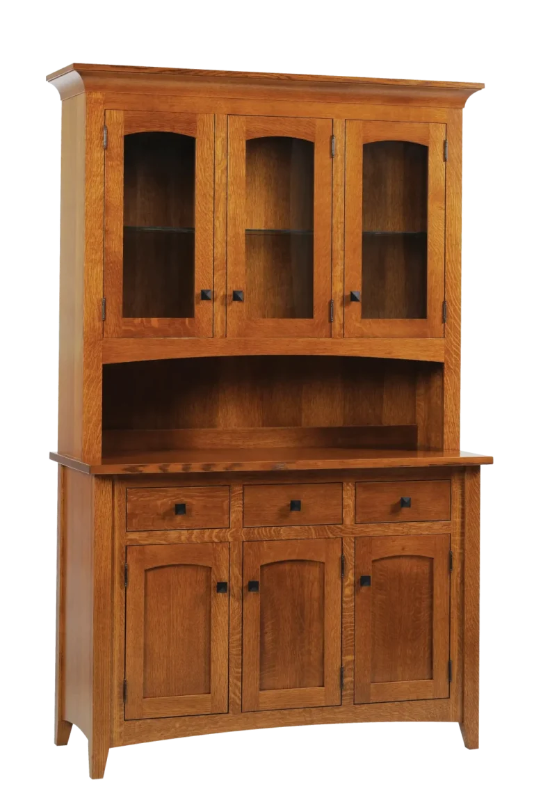 Amish Blakely 4 Door Hutch, Base Only