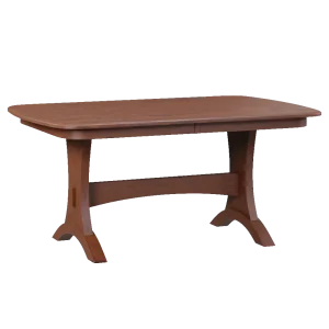 Amish Brookport Trestle Table