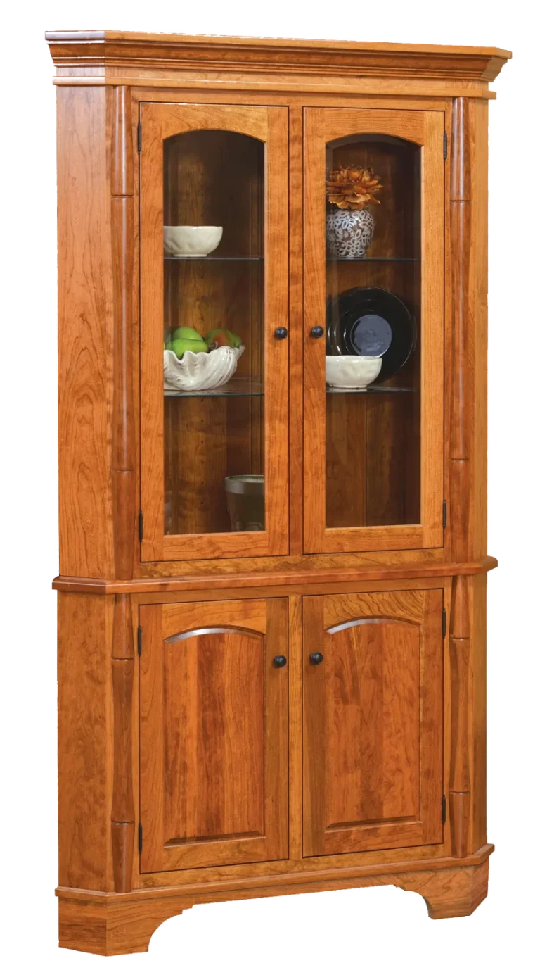 Amish Concord Corner Hutch, Top Only