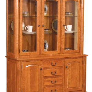 Amish Concord 4 Door Hutch, Top Only