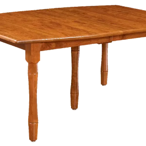 Amish Concord Boat Shape Table – Solid Top
