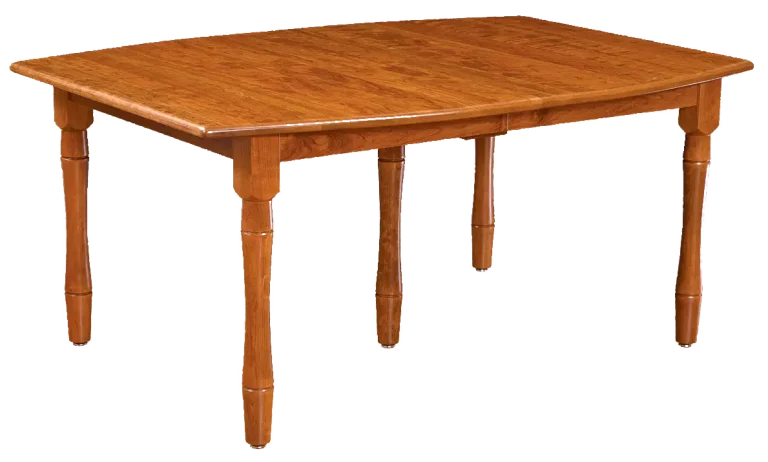 Amish Concord Boat Shape Table – Solid Top