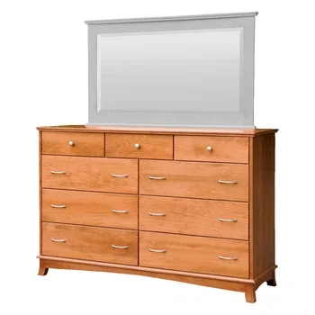 Amish Crescent 66″ Tall Dresser Only