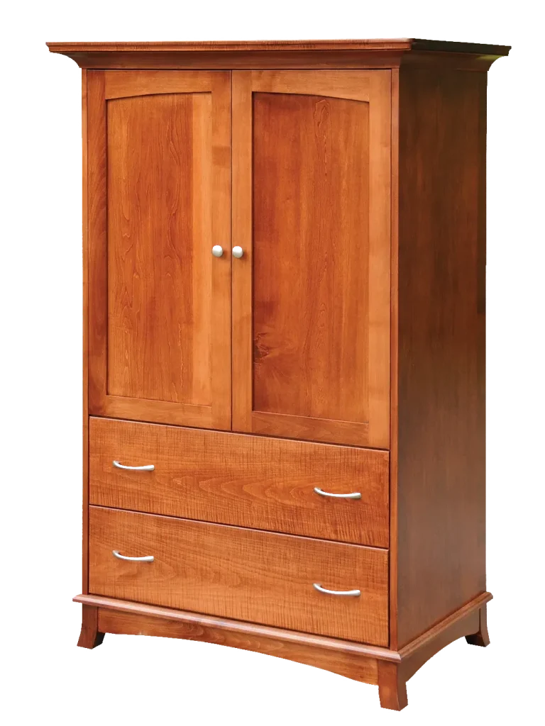 Amish Crescent Armoire