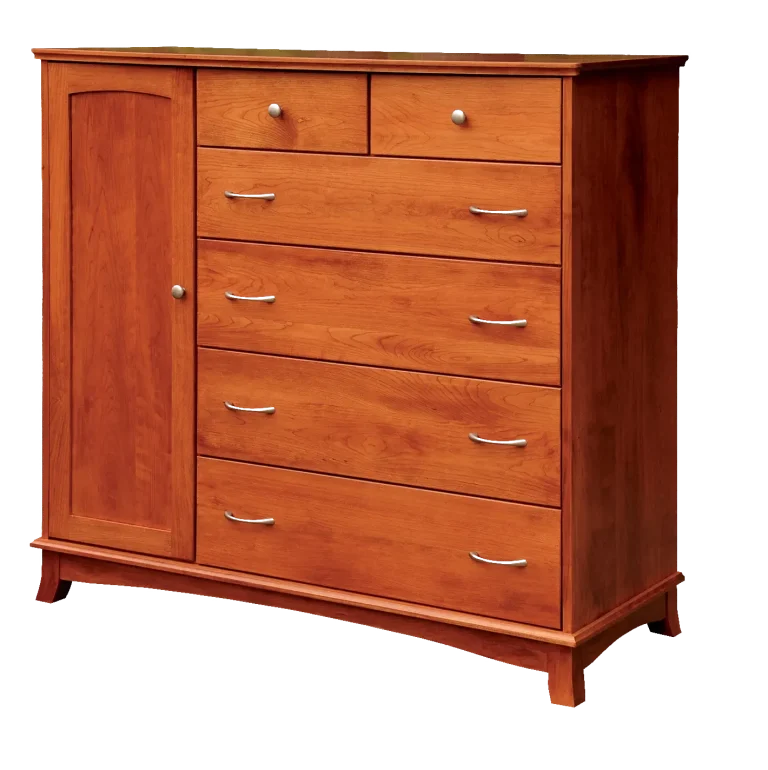 Amish Crescent Gentlemans Chest