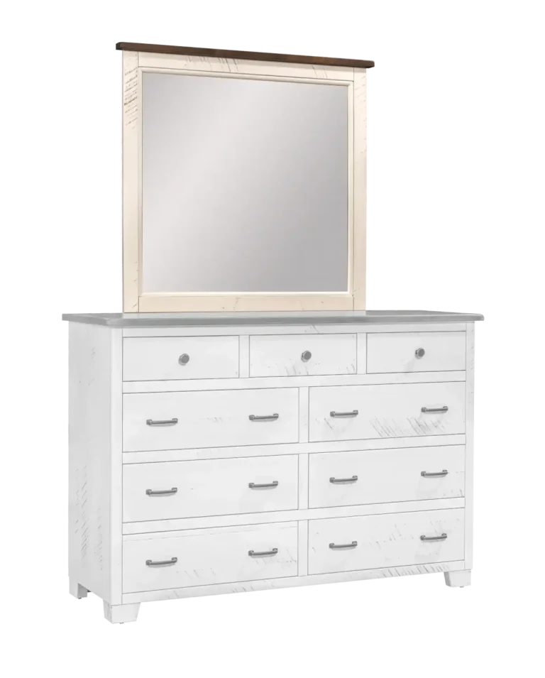 Amish Easy Tymes Tall Dresser Mirror Only