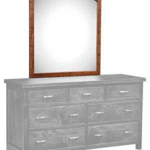 Amish Timbermill Arch Mirror Only