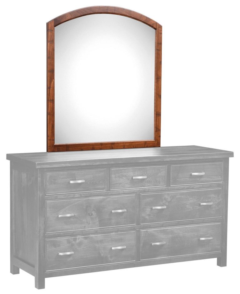 Amish Timbermill Arch Mirror Only