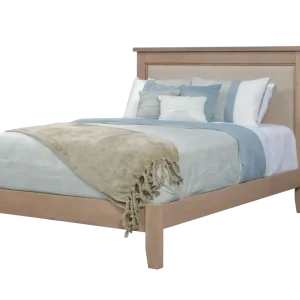 Amish Chloe Fabric Panel Bed