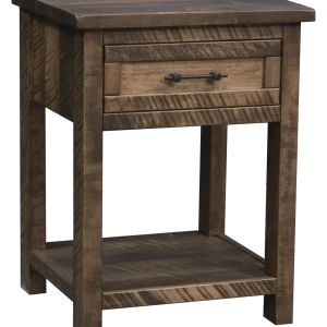 Amish Denali 1 Drawer Nightstand with Shelf