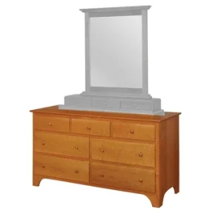 Amish Shaker Double Dresser Only