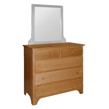 Amish Shaker 5 Drawer Dresser Only