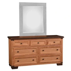 Amish Farmhouse Heritage Double Dresser Only