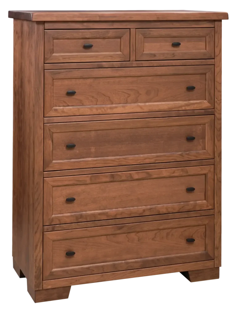 Amish Farmhouse 6 Drawer Chest