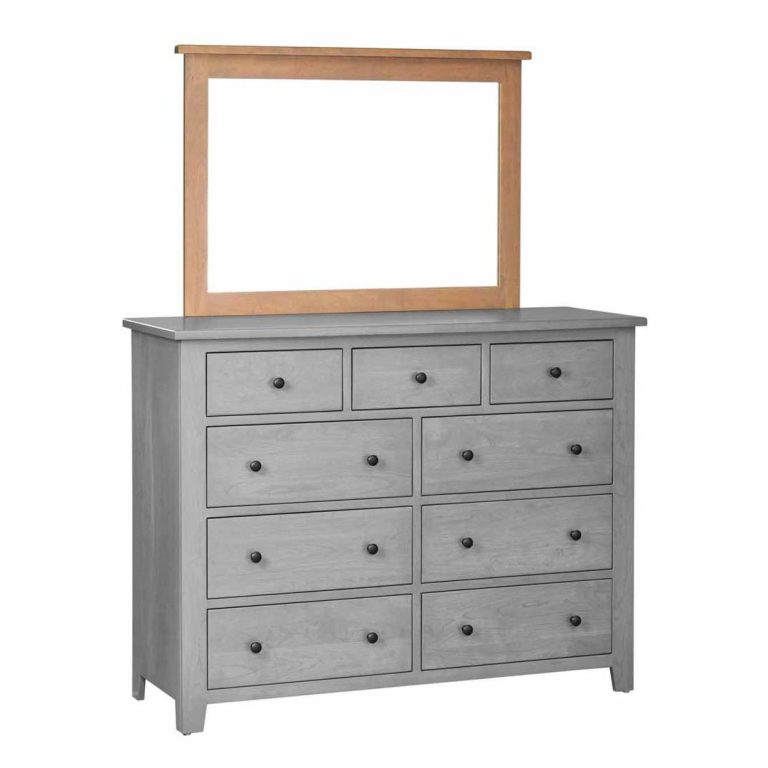 Amish Charland Tall Dresser Mirror