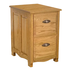 Amish Laurel Two-Drawer File Cabinet