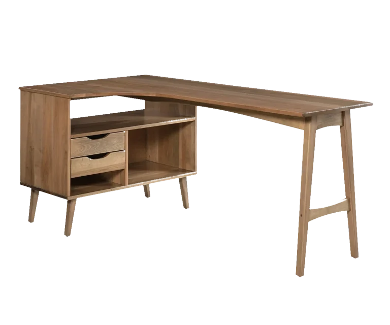 Amish Lake Mills Corner Desk