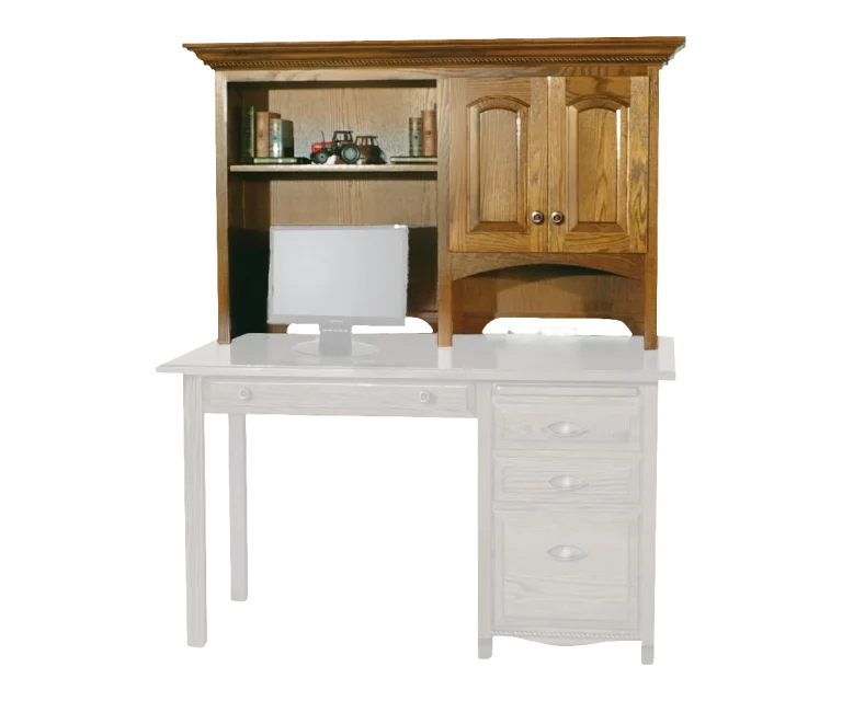 Amish Laurel Hutch for 52″ Desk
