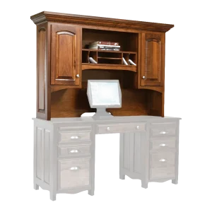Amish Laurel Hutch for 62″ Desk