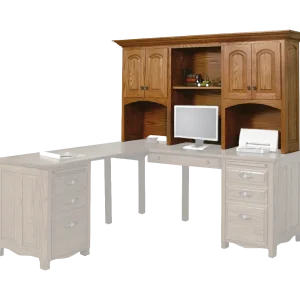 Amish Laurel Hutch for 72″ Desk
