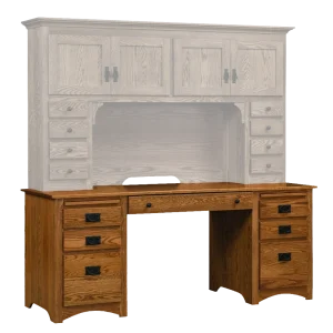 Amish Mission Double Ped Desk