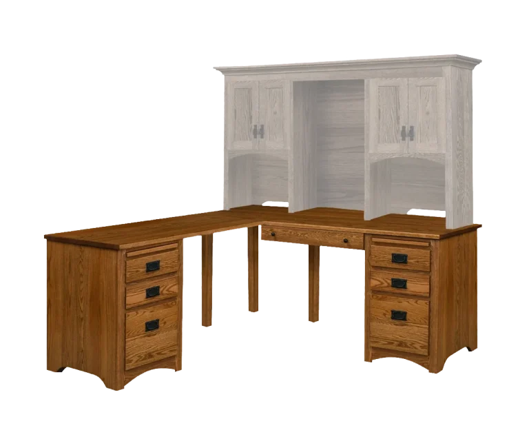 Amish Mission Corner Computer Desk