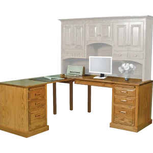 Amish Traditional Corner Computer Desk