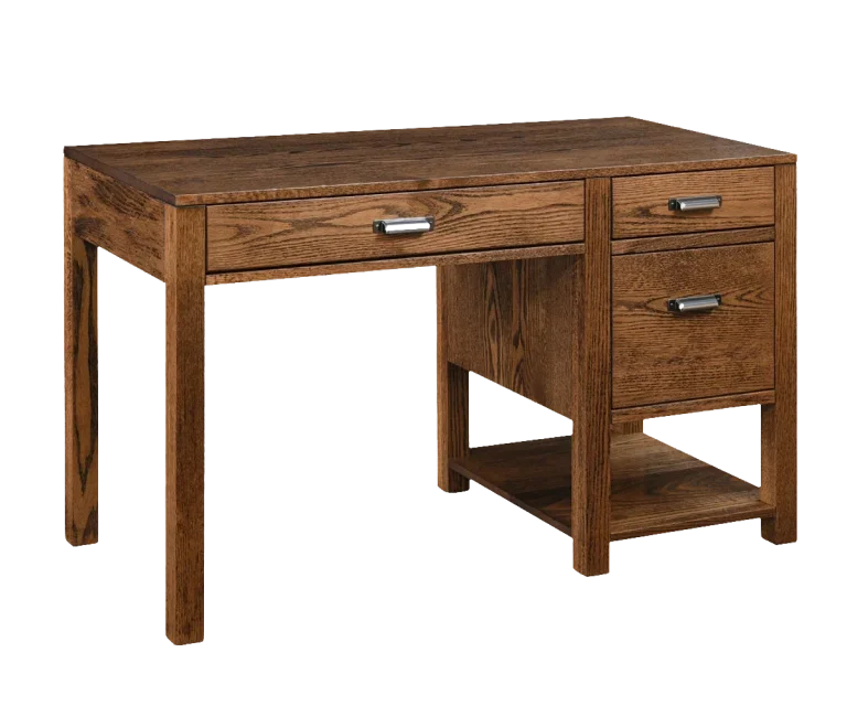 Amish Wakefield Single Pedestal Desk