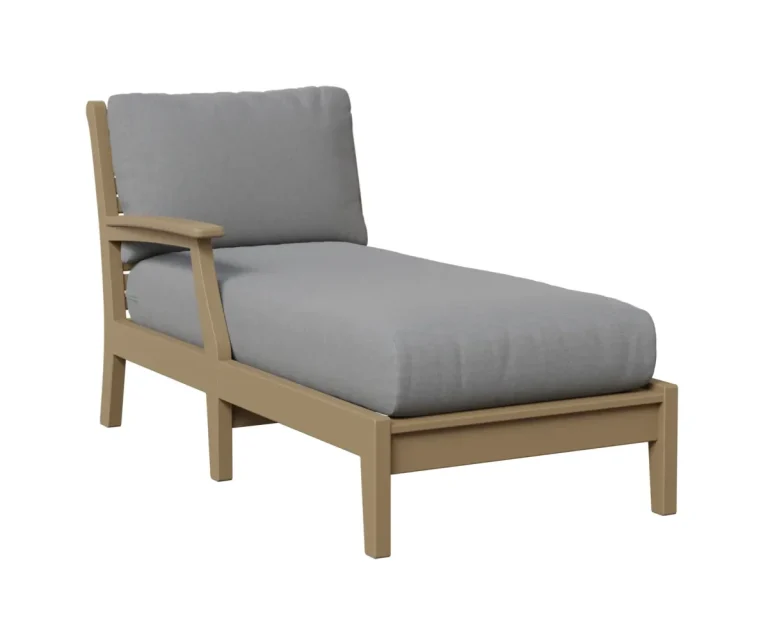 Classic Terrace Chaise Lounge with Right Arm by Berlin Gardens