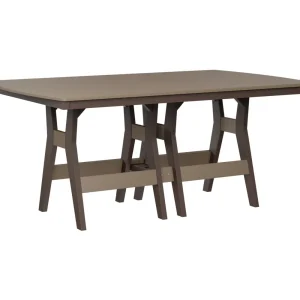 Harbor 44″ X 72″ Rectangular Dining Table by Berlin Gardens