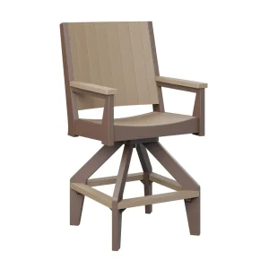 Mayhew Chat Swivel Bar Chair by Berlin Gardens
