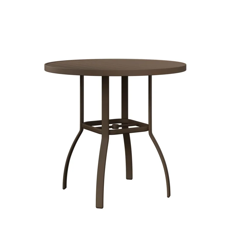 Murphy 42” Round Aluminum Bar Table by Berlin Gardens