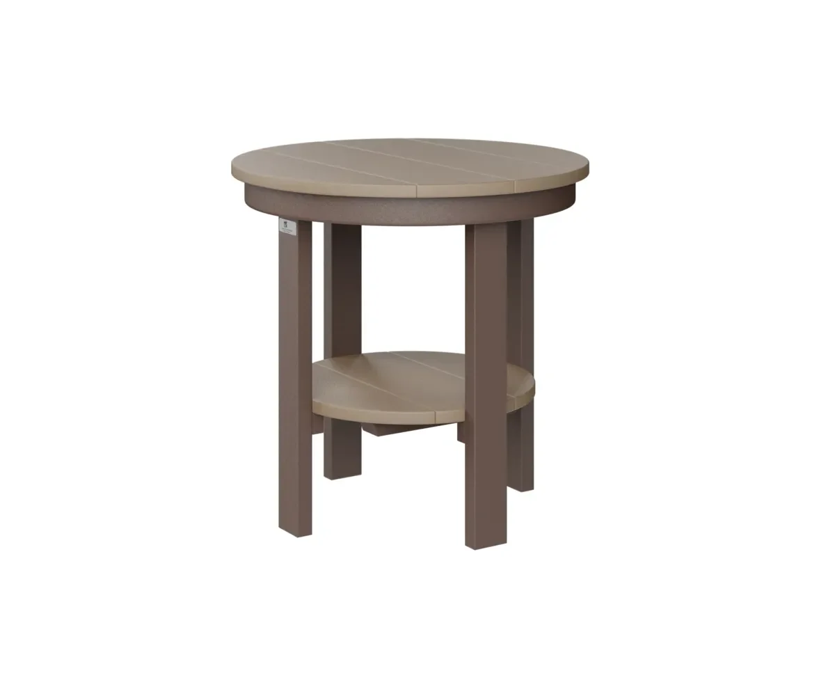 Round End Table Dining Height by Berlin Gardens